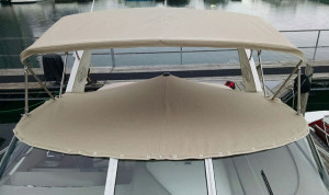 Cockpit Cover in Sunbrella Tresco Linen