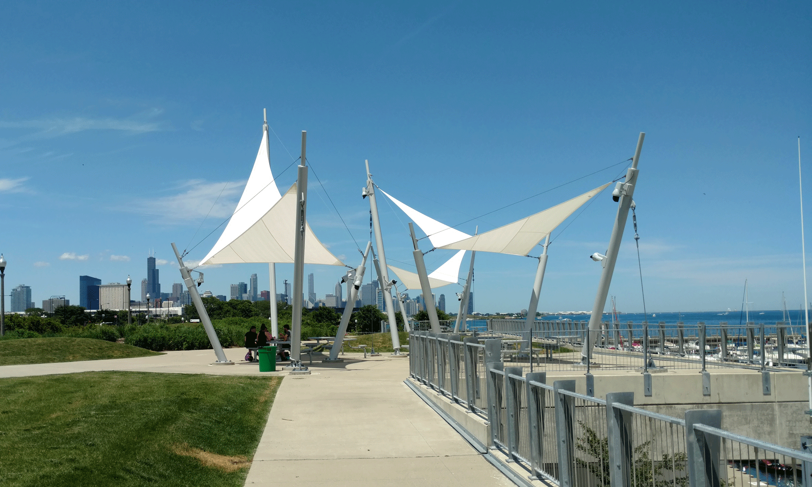 31st Harbor Shade Sails Chicago Marine Canvas Custom Boat Covers