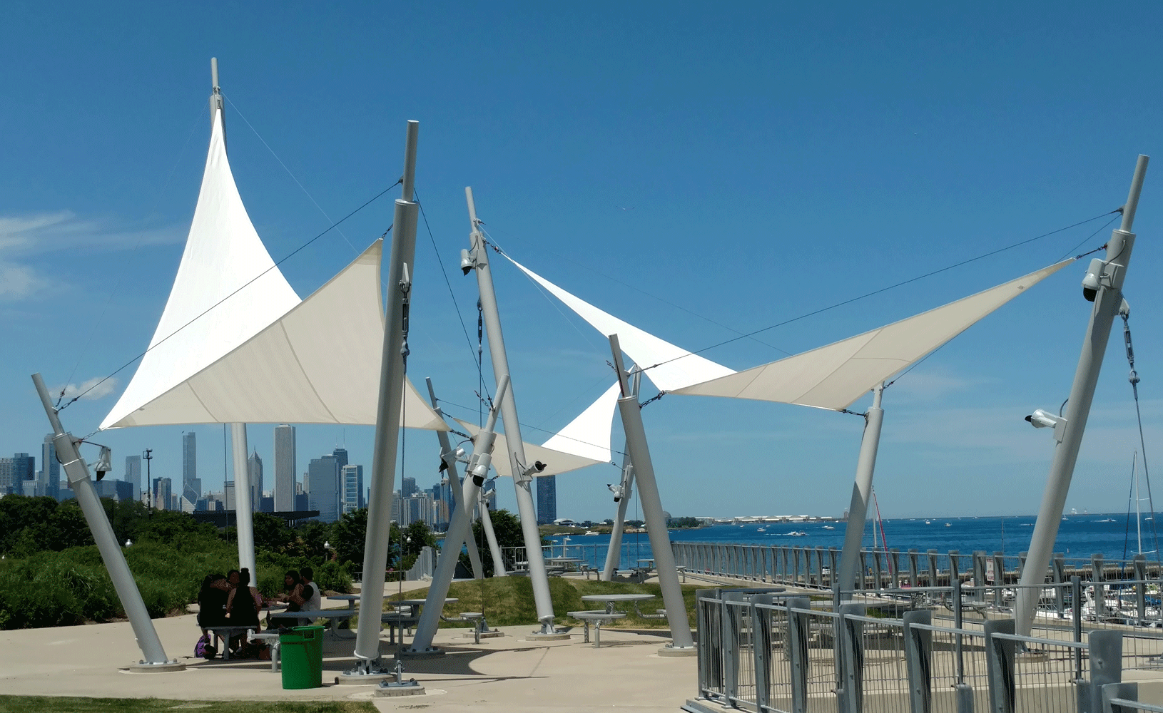 31st Harbor Shade Sails Chicago Marine Canvas Custom Boat Covers