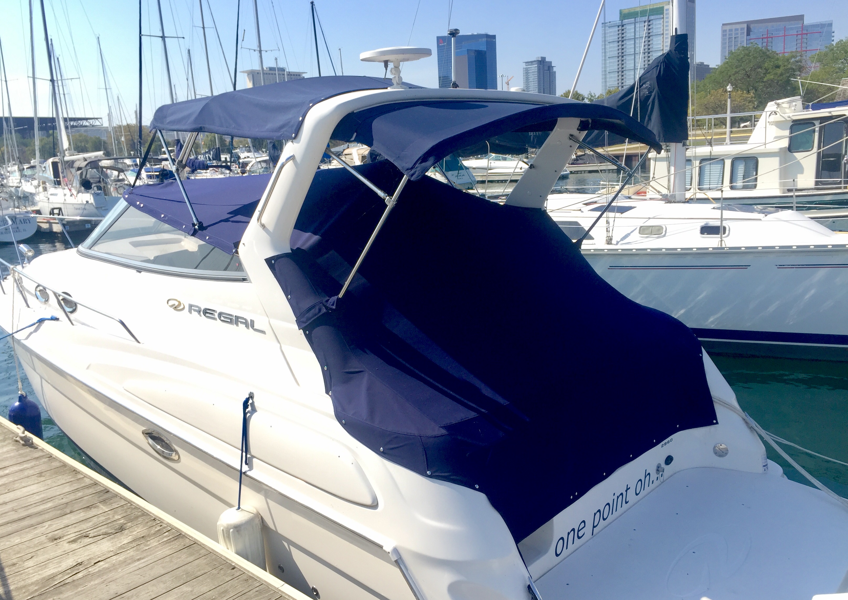 Cockpit Cover Chicago Marine Canvas Custom Boat Covers
